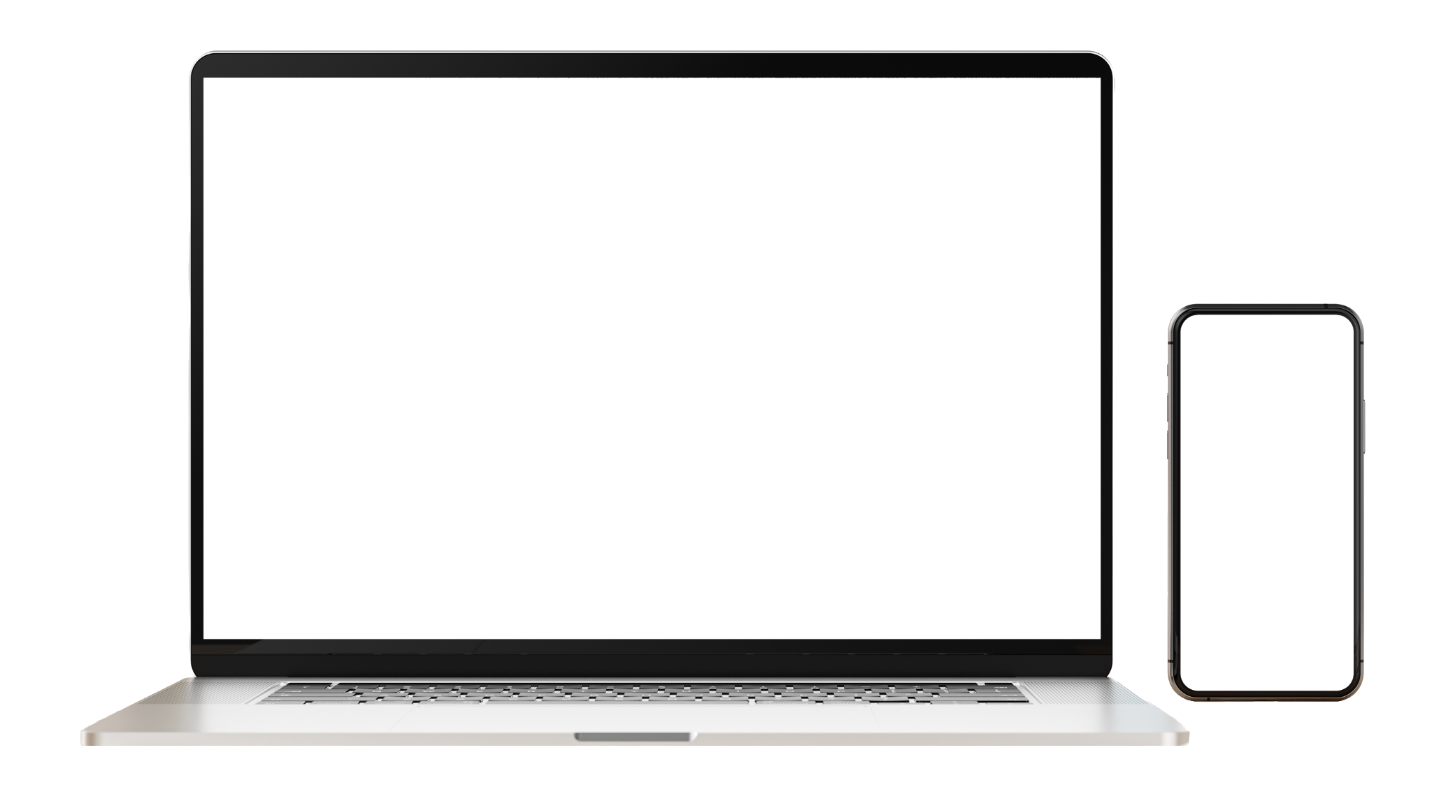 Laptop and phone device frame